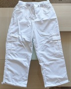 Spodnie rybaczki BonPrix białe 38