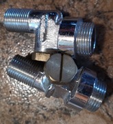 2 x Mimośród krzywka instalacyjna z filtrem siatkowym 3/4 - 1/2 do baterii