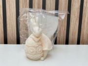 Forma silikonowa ZAJĄC Z JAJKIEM do świec wosku gipsu mydła - 2 szt.