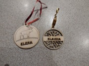 bombki choinkowe z napisem