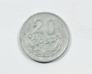 Moneta 20 GR GROSZY 1985