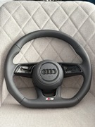 Kierownica Audi A4 B9 A5 F5 A3 8V Q5 SQ5 Nowe grzane ścięte skóra