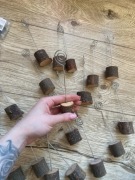 Stojaki na zdjęcia winietki drewienka