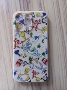 Etui/case do iPhone 13 PRO kreskówki białe