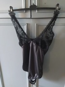 Seksi nowe czarne koronkowe body Venus roz 46/48.