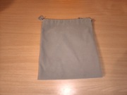 Woreczek materiałowy, rozmiar M, szary, Cubebag