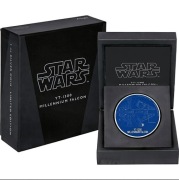 Star Wars millenium falcon sokół 1 oz srebro Australia 2017
