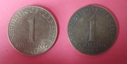 Moneta Austria 1 szyling austriacki (1 Schilling) 1967