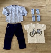komplet ubranek dziecięcych na wzrost 86 -92 cm