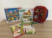 Zestaw dla dzieci puzzle  gra kolorowanka plecak  Psi Patrol |NOWE 