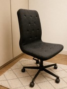 Ikea Krzesło biurowe Mullfjallet - kolor ciemnoszary
