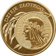 2zł Głowa kobiety- dzieje złotego 2006r