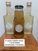 Zestaw 2* sosna 1 b.lancetowata z miodunką 