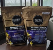 2x Kawa ziarnista Zavida Hazelnut Vanilla waniliowo orzechowa 907 g