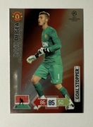 Karta piłkarska panini champions league 2012 - 2013 David De Gea goal stop
