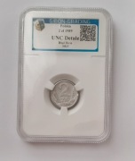 2 złote 1989 DESTRUKT GIBON GRADING UNC DETALE