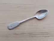 ŁYŻECZKA DO SOLI PIEPRZU SREBRO PRÓBA 84 CARSKA ROSJA 1899-1908r