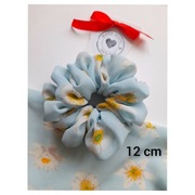 Pastelowa jedwabna scrunchies 