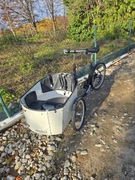 Riksza rowerowa firmy Mobii