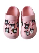 Nowe buty dziecięce chodaki klapki ala crocs na basen kapcie 16,5 cm Kuromi