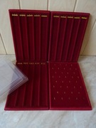 OKAZJA! Paleta flokowana zamykana biżuteria zestaw 4 szt