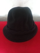 Kapelusz damski na zimę czarny wełna
