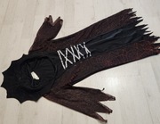 strój wampirzyca wampirka czarownica diablica halloween 1970