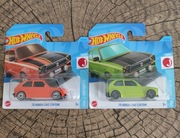 Zestaw 2 Hot Wheels HW Japan j-imports 73 Honda Civic custom zielony MATTEL