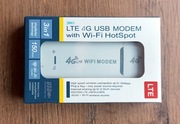 Modem Router USB-LTE 4G/WI-FI. Wszystkie sieci. Hotspot. 10 użytk.