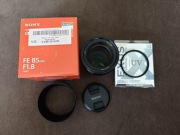 Obiektyw Sony FE 85mm F1.8 - Na gwarancji! Idealny stan - jak nowy!