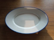 Szkło, ceramika, taca, patera, półmisek Striegau, PRL, Vintage.