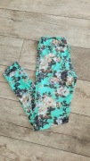 Black &Fish spodnie w kwiaty bawełniane M/L 