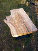 Stolik jesionowy GRUBOŚĆ 6,8cm!!!  