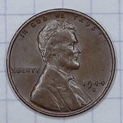 0545 USA 1 cent 1944 S piękna 