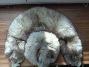 Czapka i kołnierz z lisa