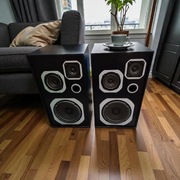 Vintage Kolumny Głośnikowe 3-drożne.Niemieckie Hi-Fi. (Universum/Schneider)