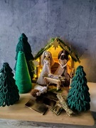 Ręcznie wykonana szopka bożonarodzeniowa – wyjątkowa dekoracja świąteczna