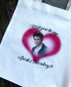 Torebka torba tote bag materiał non woven Edward zmierzch twilight 