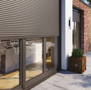 Roleta zewnętrzna antywłamaniowa zabezpieczająca.