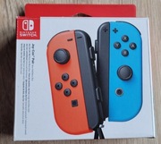 Joy-con y Nintendo Switch czerwony i niebieski 