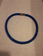 Niebiesko-granatowy choker