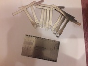 Pomiar gitary - przyrządy: promień podstrunnicy i string action ruler