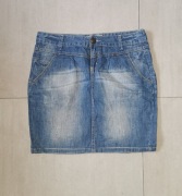 HOUSE DENIM L LEKKA SPÓDNICA JEANS 