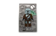 LEGO 5010325 Metalowa karta z Mandalorianinem i Grogu
