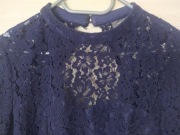 Elegancka SUKIENKA granatowa C&A damska r. 44 