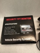 Monitor LCD TFT 4.3 do kamery cofania 12V