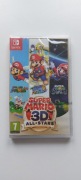 Super Mario 3D All-Stars folia ideał mint Nintendo Switch