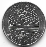 Litwa 1 litas 2010 okol.