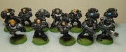 Warhammer 40k Space Marines  figurki  -2