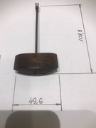 Wahadło Francuz? Wiedeńczyk? brąz 10 cm 109 g 